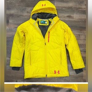 Under Armour Yellow and Gray Jacket